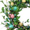 Bliss: Vibrant Easter Egg Wreath for Indoor and Outdoor Festivities
