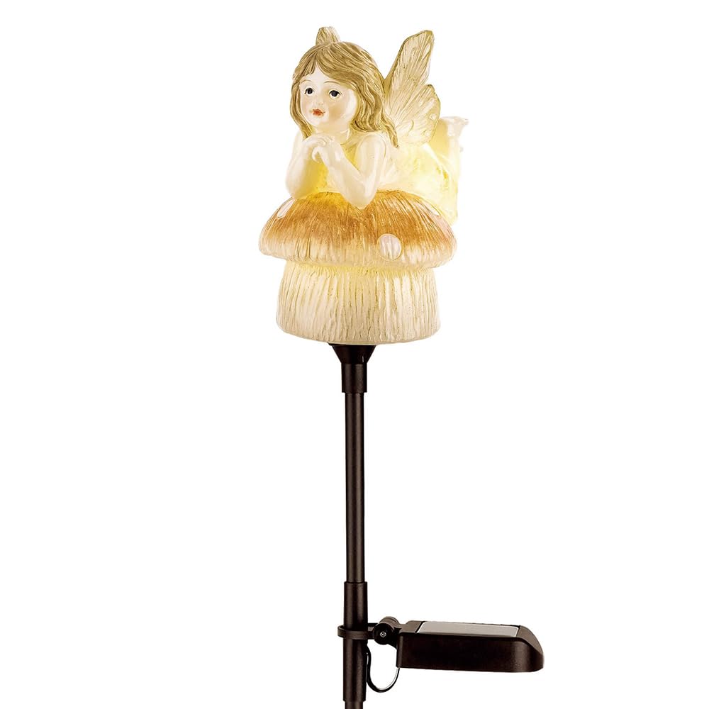 Solar Garden Relaxing with Mushrooms Light, Outdoor, Waterproof, Recessed, Stick-Type, Stylish, Cute, Fairy,