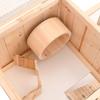 Vidaxl Hamster Cage, 81X40X60 Cm, Solid Fir Wood