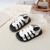 Girls' Versatile Roman Sandals 2026: Trendy Rivet Soft Sole Princess Shoes with Non-slip Hollow Design