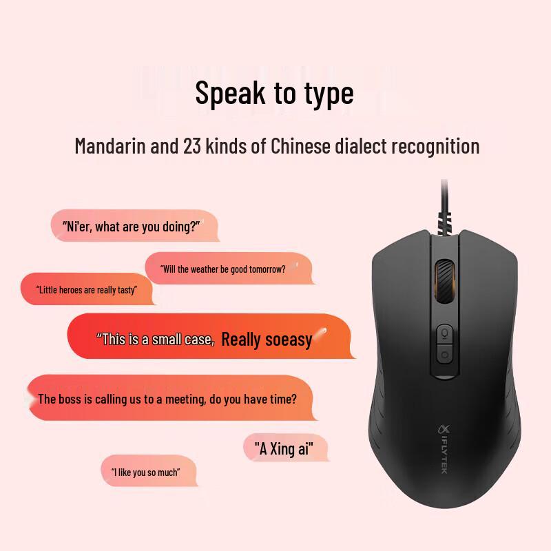 iFLYTEK M211 Smart Voice Wired Mouse