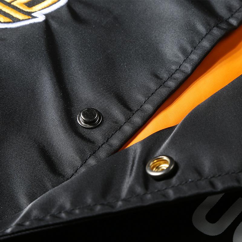 New men's casual large size loose jacket Korean style work wear men's jacket trendy men's flight suit