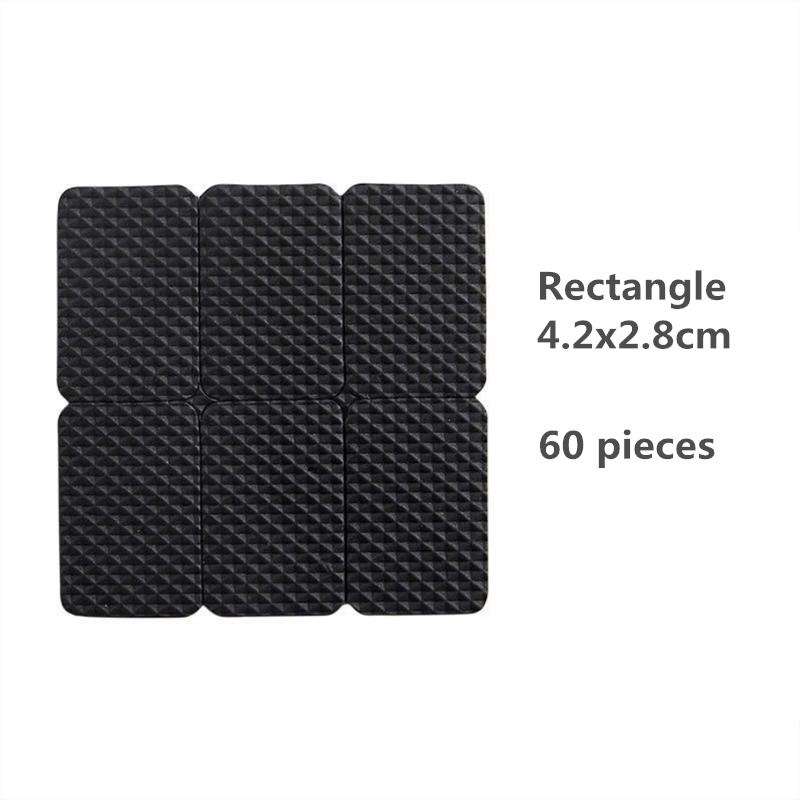 1 lot Chair Table Leg Gasket Door Toilet Anti-collision Sticker Furniture Stool Legs Soft  Protection Pad Can Be Cut At Will