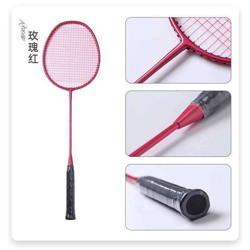 Ultra Lightweight Carbon Fiber Badminton Racket 4U Low Drag High Elasticity Beginners