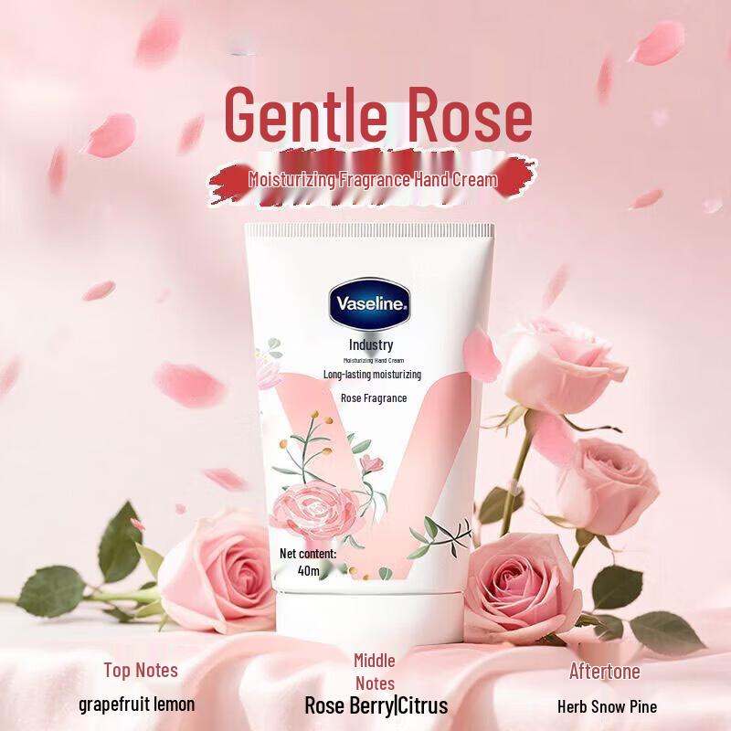Vaseline Intensive Care Rose Hand Cream 40ML