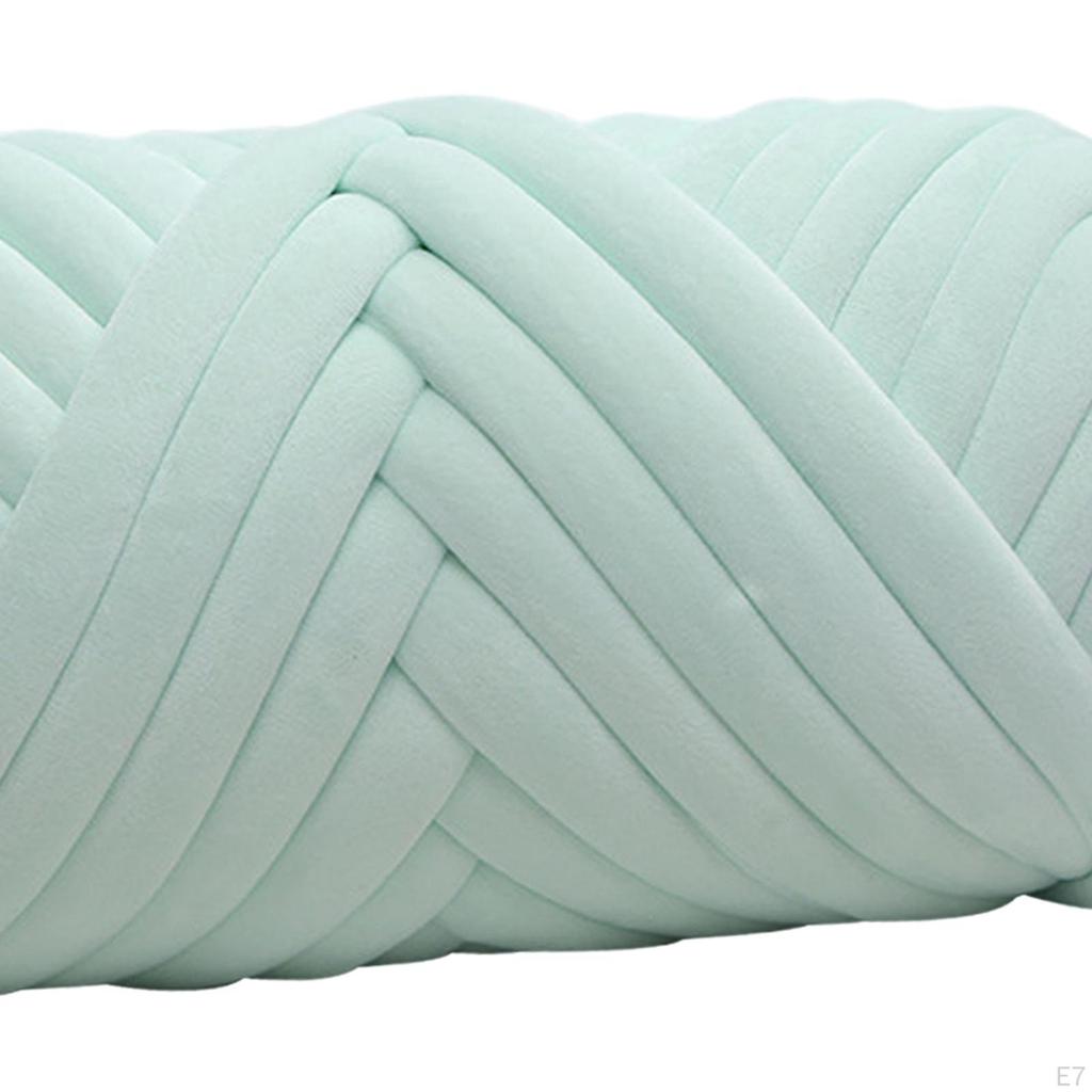 1 Kg Thick Velvet Arm Knitting Yarn for Cushion Baskets, Scarves, Sweaters