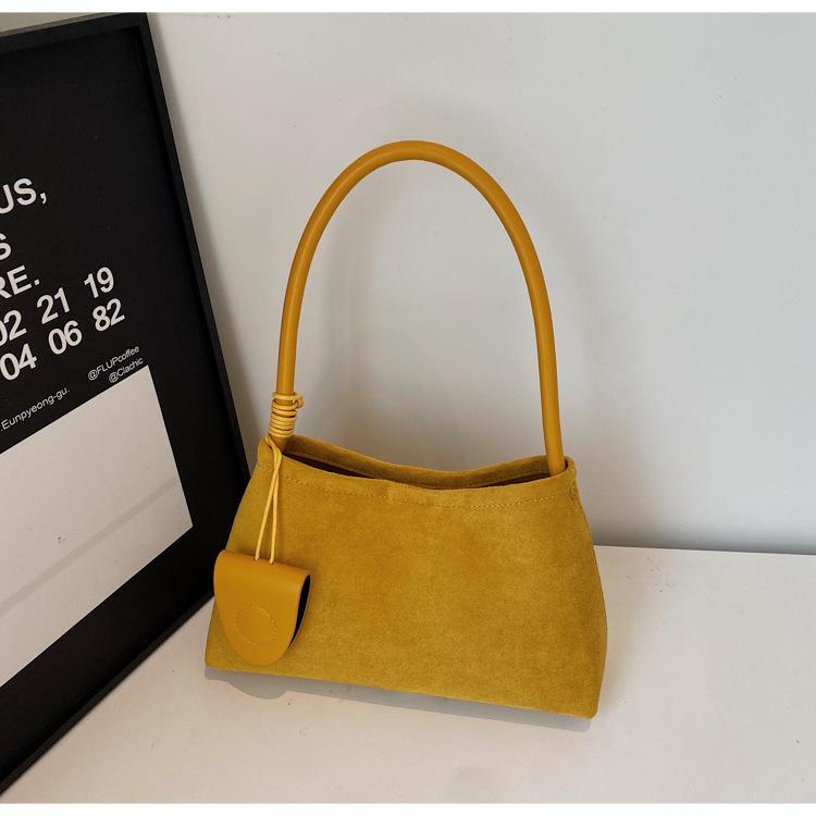 Premium matte niche design bento lunch box handbag women's 2025 new fashion versatile shoulder armpit bag