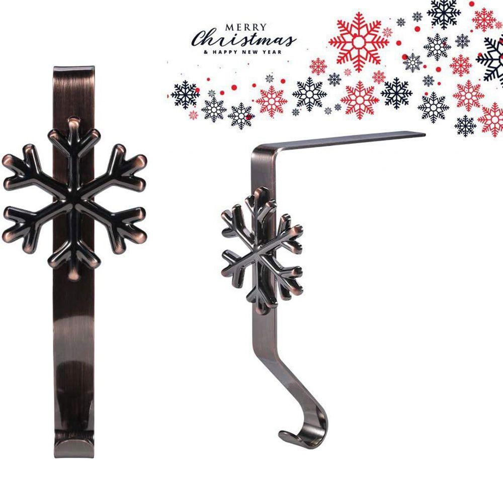 Stand Metal Multifunctional Sturdy Hanger Christmas Stocking Holders Stockings Clip Mantel Hooks