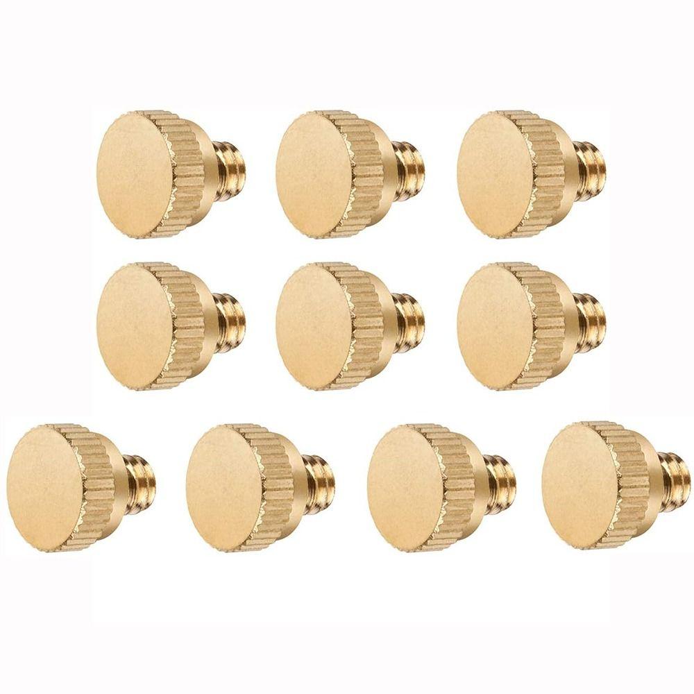 10/24 Screw Thread Misting Nozzle Brass Screw Thread Plug Durable Plug Cap