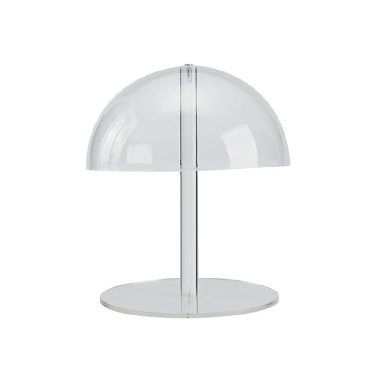 

Fashionable Acrylic Hat Display Holder Stylish Hat Stand Hat Exhibition Equipment Suitable for Own and Commercial Use 20cm чистий