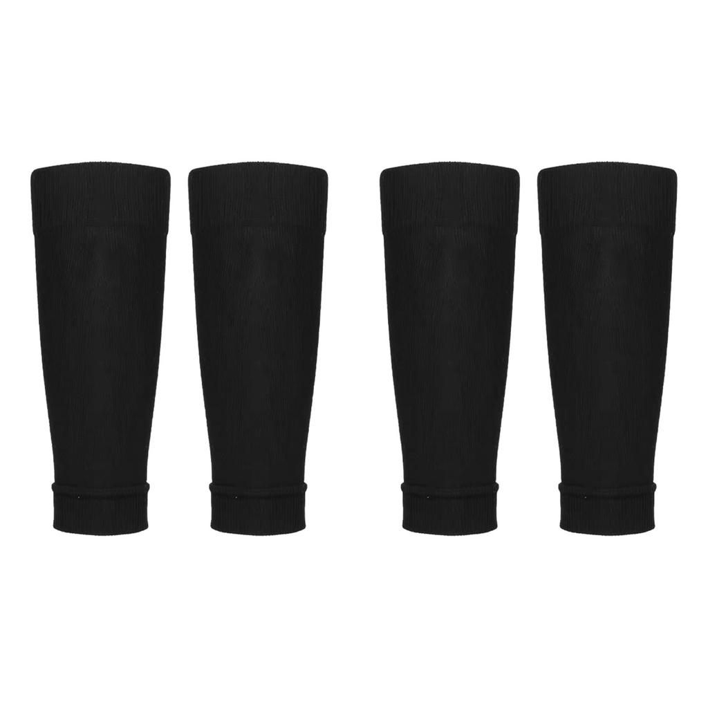 2 pary rękawów na ochraniacze piszczeli, skarpety z ochraniaczami piszczeli, nylon, rozmiar 38?47 Akcesorium Sportowe do Piłki Nożnej