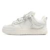 #2038Chain Board ShoesReject Inferior Trend Fashion Versatile White Shoes Heightening Board Shoes