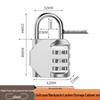 Waterproof Combination Padlock for Home, Outdoor, Suitcase, and Dormitory Lockers