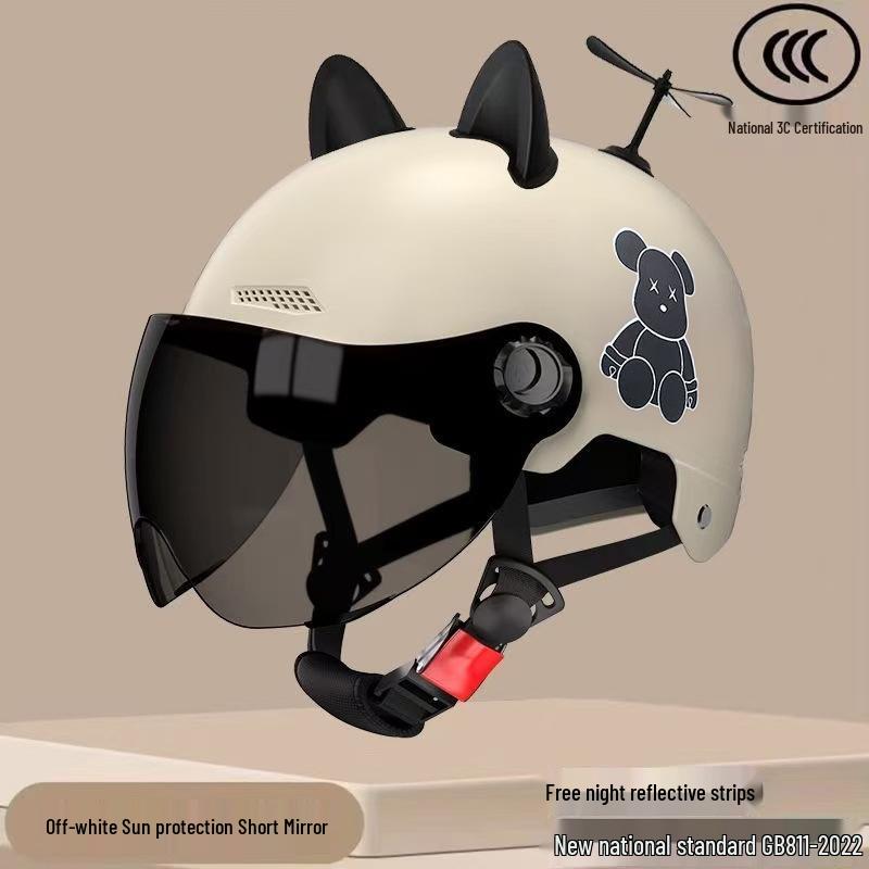 Casco Eléctrico Unisex para Bicicleta y Patinete Certificado 3C, Seguro y Ajustable, Protección Solar, Uso en Todas las Estaciones