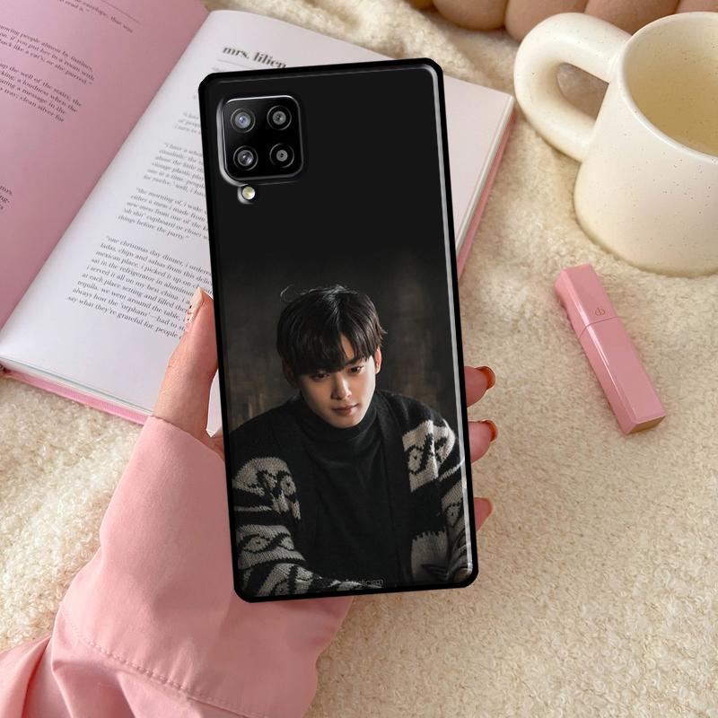Cha Eun Woo Koreanischer Schauspieler Sänger Für Samsung Galaxy A54 A34 A14 A13 A52 A32 A12 A22 A72 A52S A33 A53 A73 A71 A51 Handyhülle
