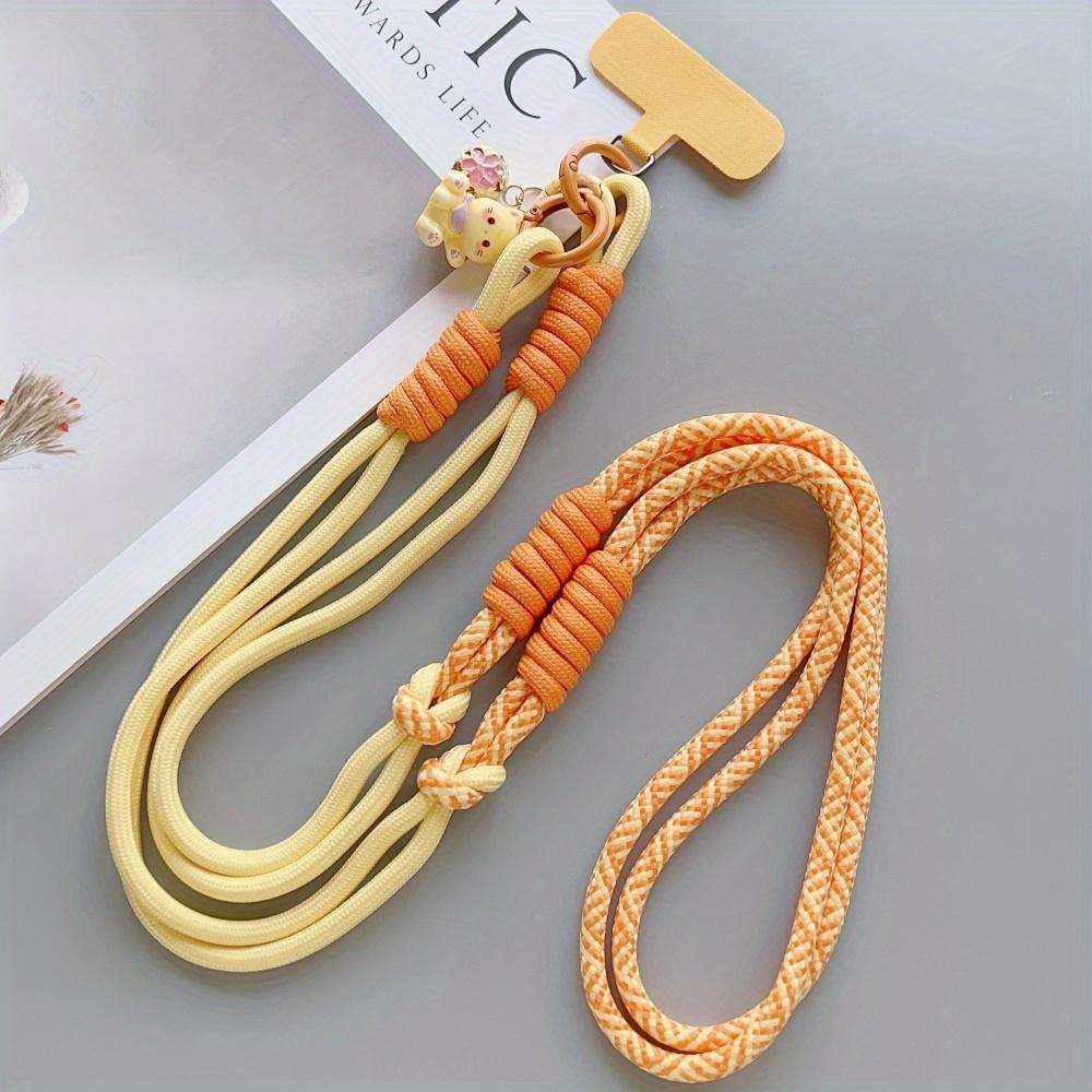 [Ls] Lanyard Crossbody Side Carry Multifunctional Strap Cute Pendant Fashion Outdoor Travel Camera Anti-Lost Chain