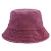 Retro pure cotton washed bucket hat for men and women spring and autumn summer tide sunscreen sunshade basin hat