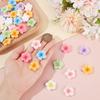 60 Plumeria Flower Clear Cute Petal Clay Resin DIY Craft DIY Jewelry Making Charms, Resin, Beads, Pendants, Earrings, Parts, Kits, Ornaments,