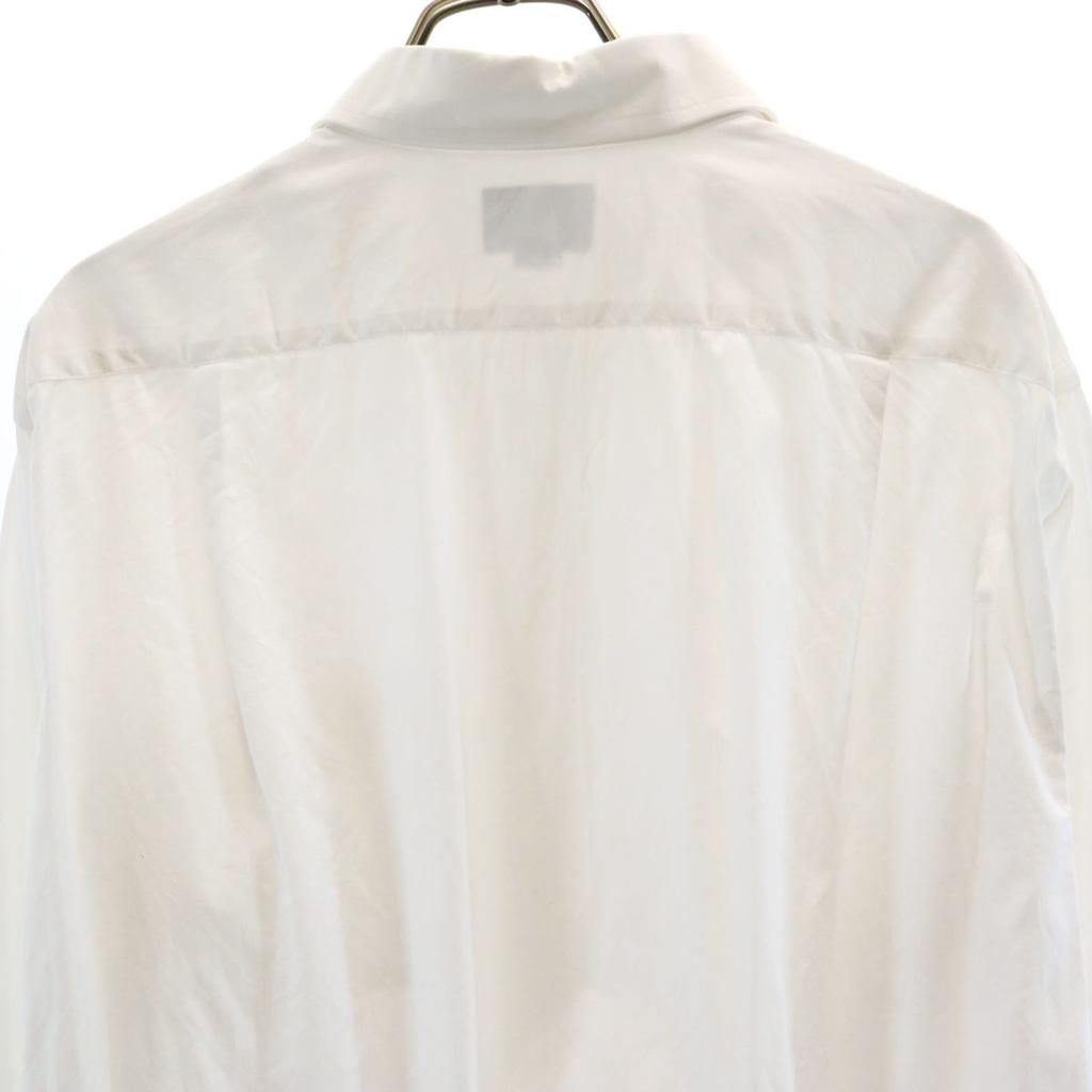 Lanvin Made In Japan Long Sleeve Shirt 43-86 White Men's Used