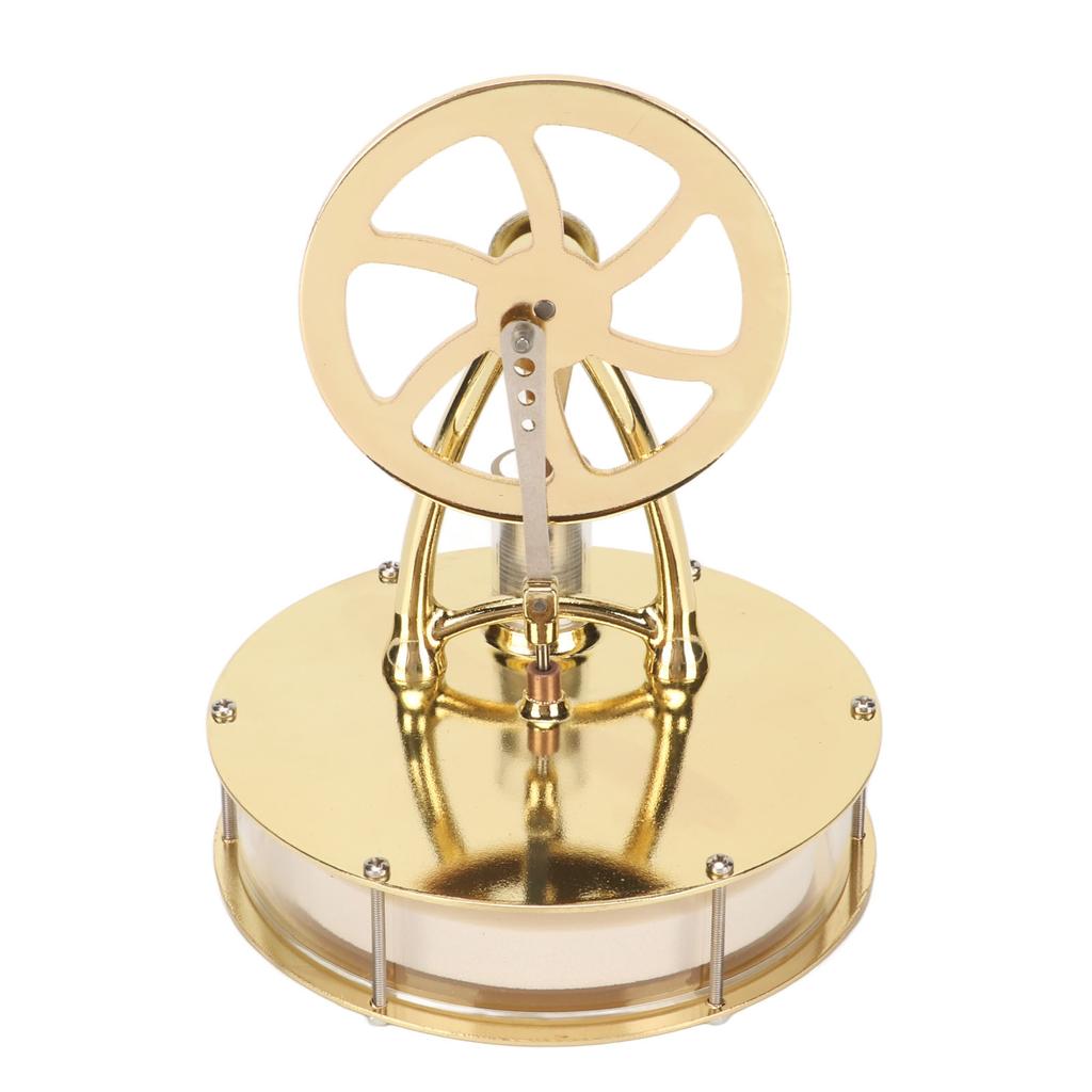 Stirling Engine Motor Model Gold Simple Operation Low Noise Stirling Scientific Physical Model