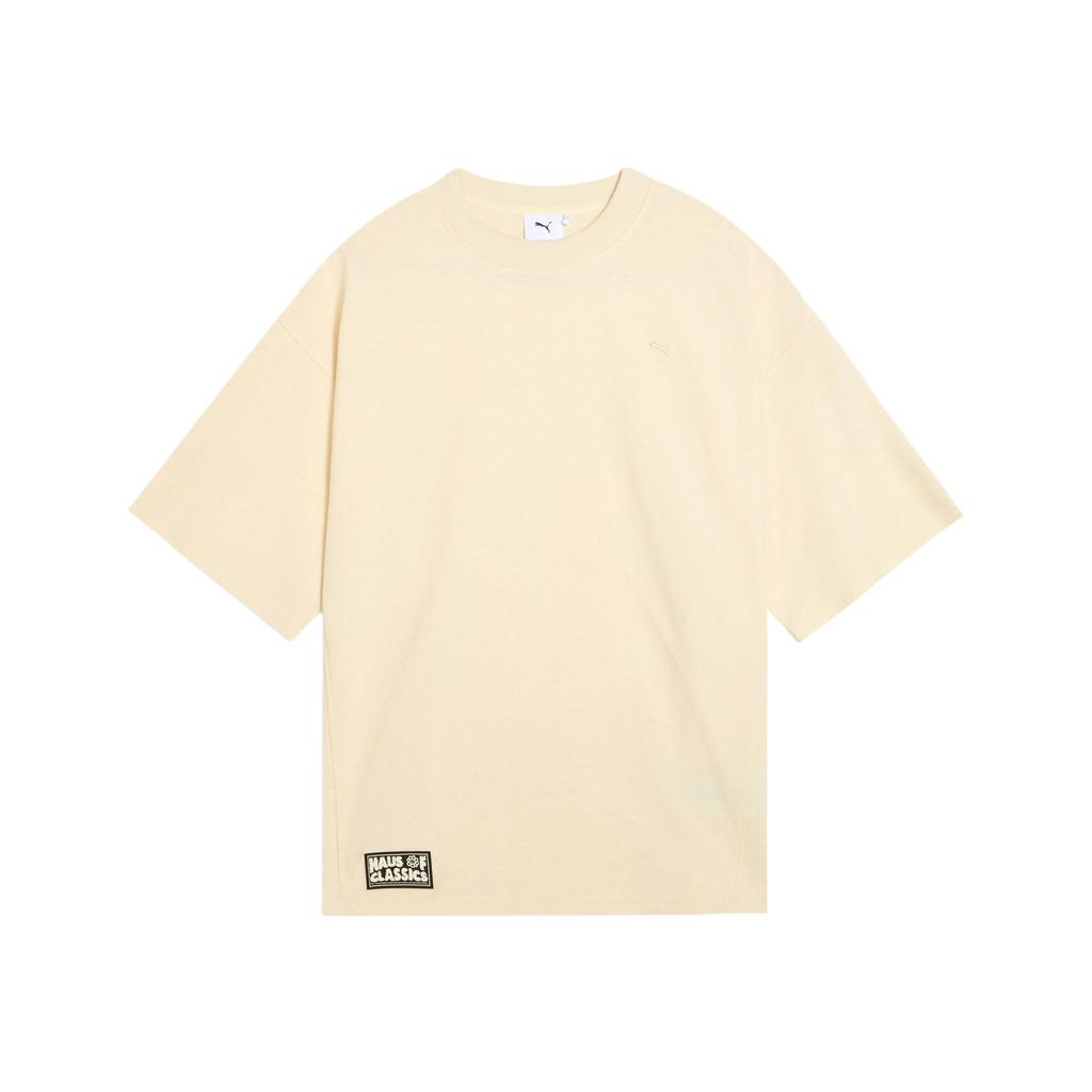 New PUMA CLASSICSSelect HAUS T Shirt Unisex Almond Candy 87 631561-87