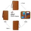 2025 RFID Zippered Travel Passport and Ticket Organizer Anti-theft Bag