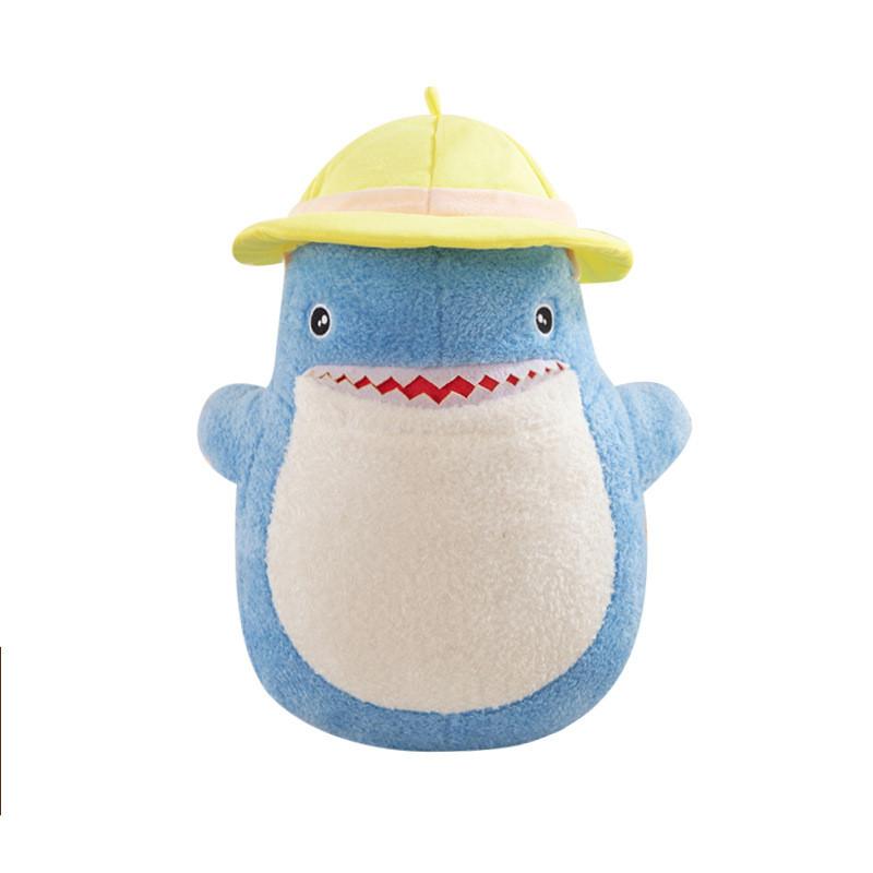 Plush Shark Hat Toy Cute Cartoon Home Decoration Girlfriend Present Birthday