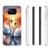 White Swan Grace Art Phone Case For Xiaomi Poco X7 X6 X5 Pro F7 Ultra Redmi 15C 15 13 13C 12 12C 10 10A 10C 9 9A 9C 9T Cover Poc