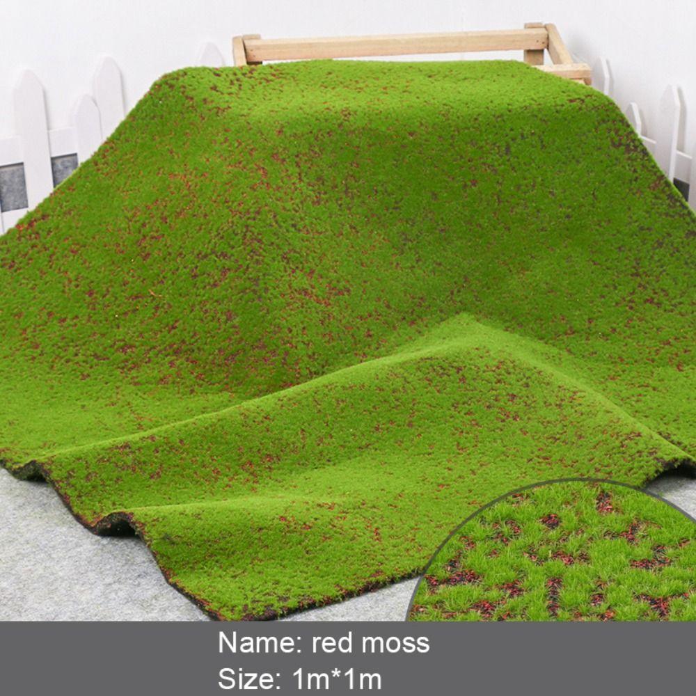Landscap Wedding Decoration Floral Arrangements Fake Rock Moss Artificial Grass Artificial Plants