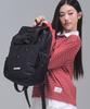 Zeroplanet Nylon Shirred Ribbon Backpack [Black]