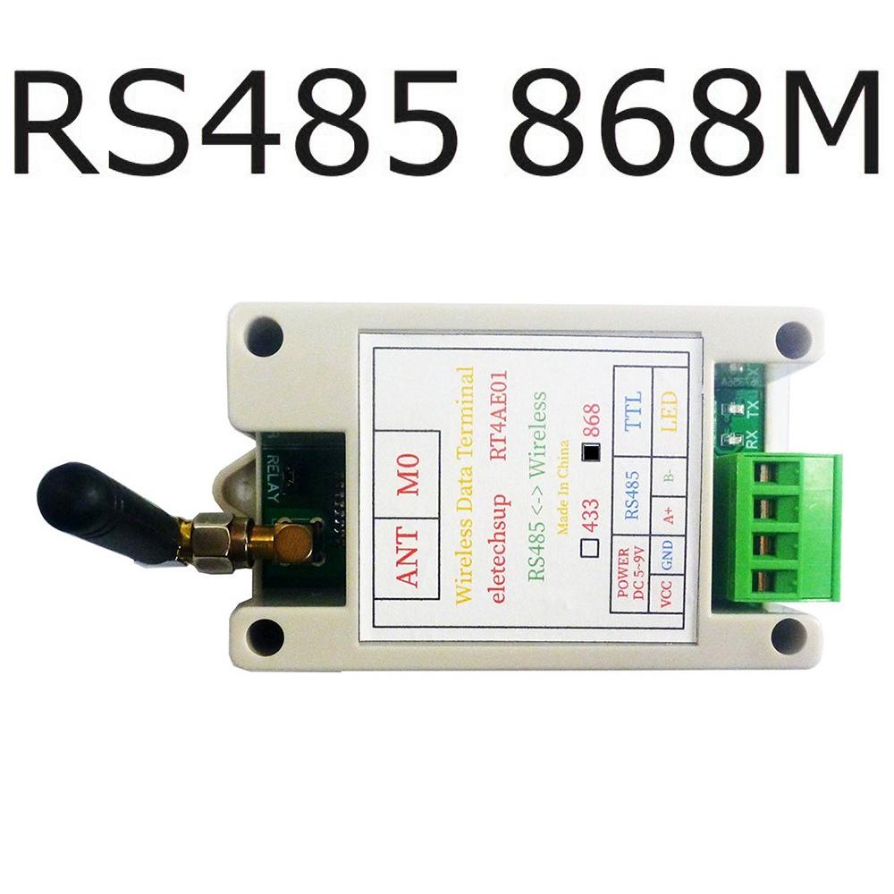 4.8V-9V RS485 RS232 USB Wireless Transceiver Module 20DBM 433M 868M Transmitter and Receiver VHF/UHF Radio Modem