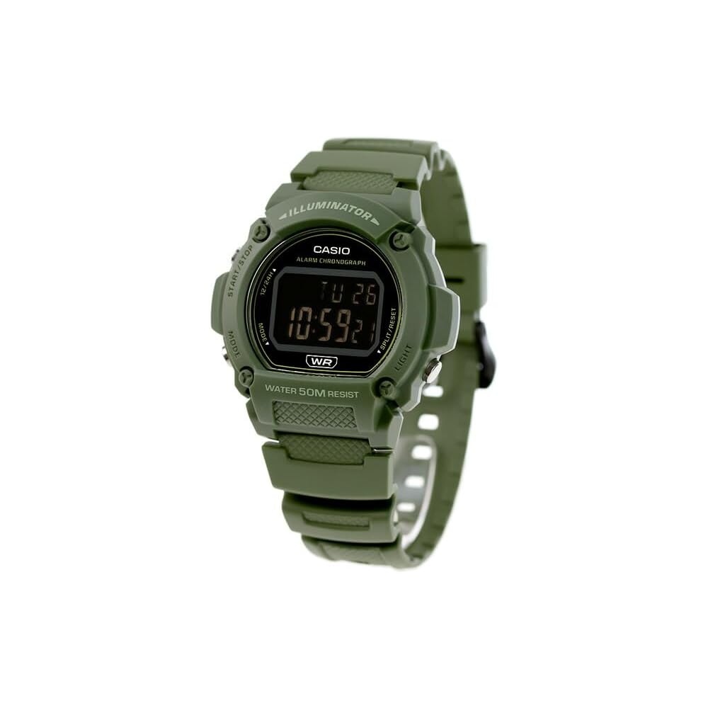 Casio Quartz W-219HC-3BV Men s Women s Watch Water Resistant Digital Display