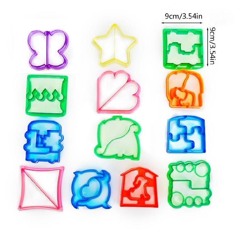 Bread Mold Cute Baking Set Lunch Cutter Interesting Kitchen Accessories for Kids
