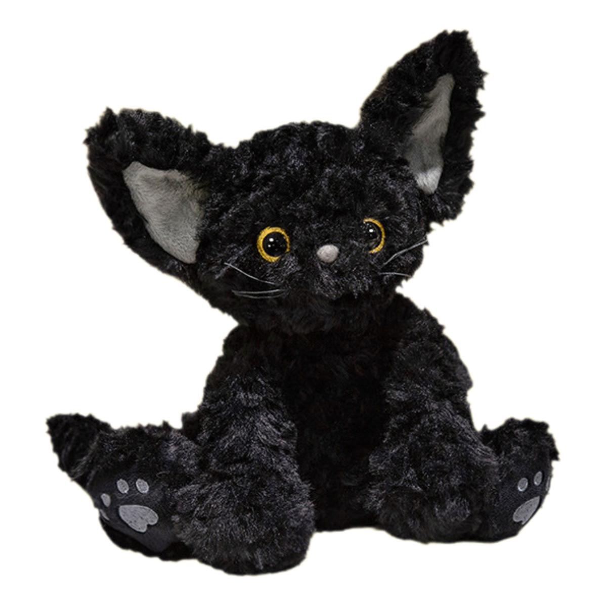 

Rex Black Devon Cat Plush Toy Doll Pillows With Various Colored Eyes Gift Girls Black Fat