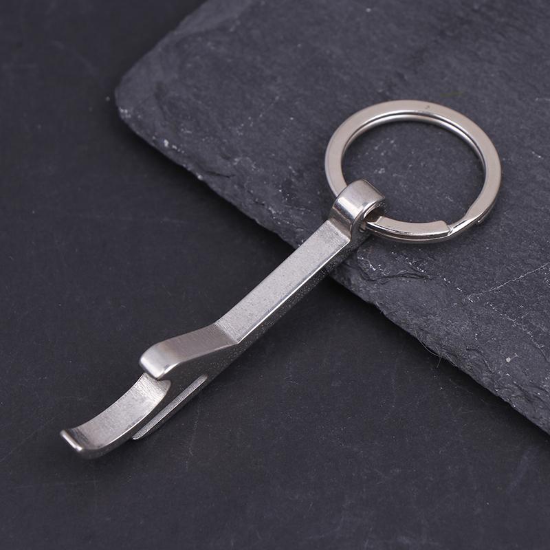 Edc Gear Mini Lightweight Bottle Beer Opener Keyring Pocket Tool Utility Gadget Outdoor Camp Hike Camping Gear Key Chains