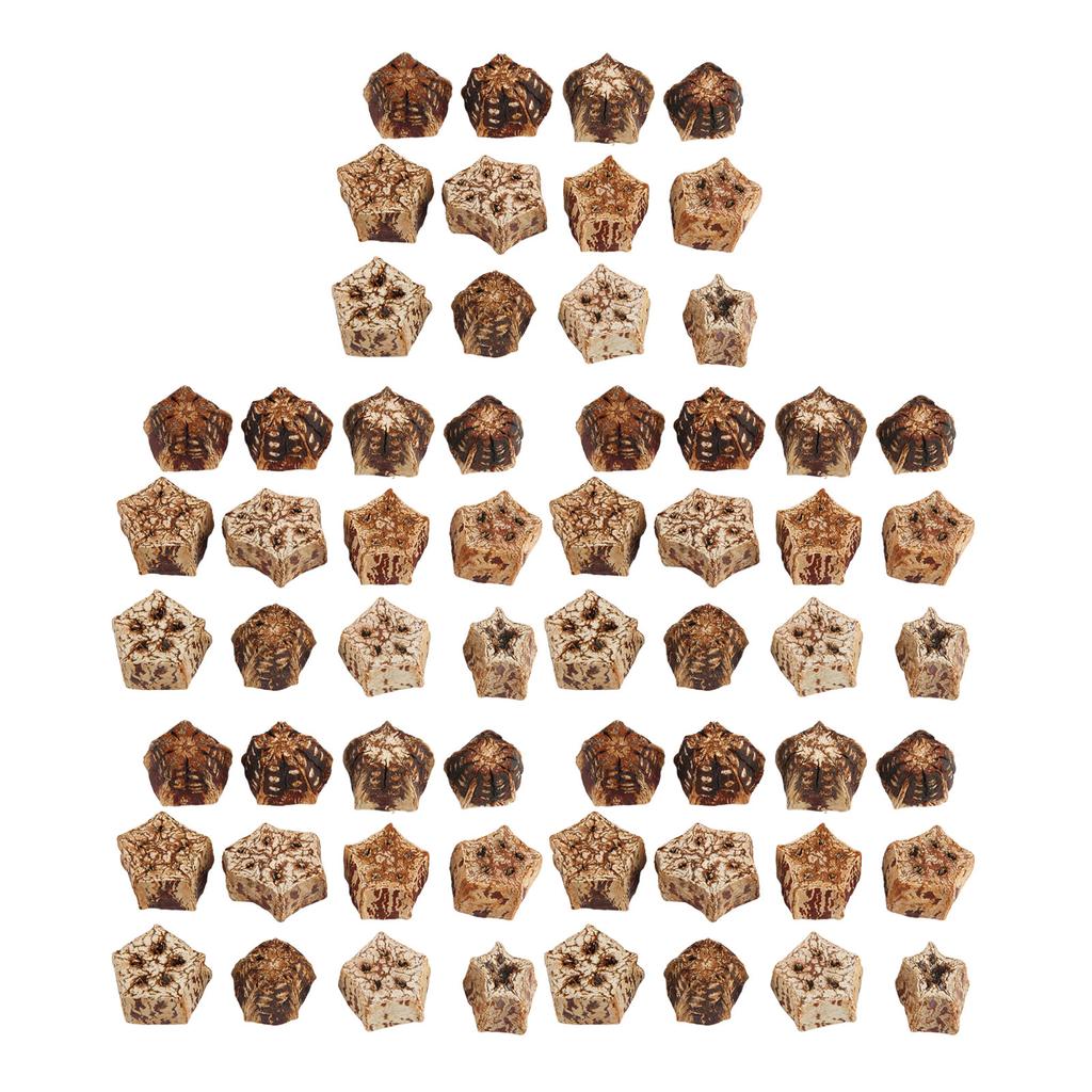 Bird Chewing Blocks Beak Grinding Boredom Relief Decorative Five Pointed Star Shape Bird Bite Nuts for Parrot