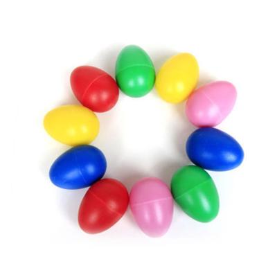1X Plastic Percussion Musical Egg Maracas Shakers Children Kids Toys Fun Gift