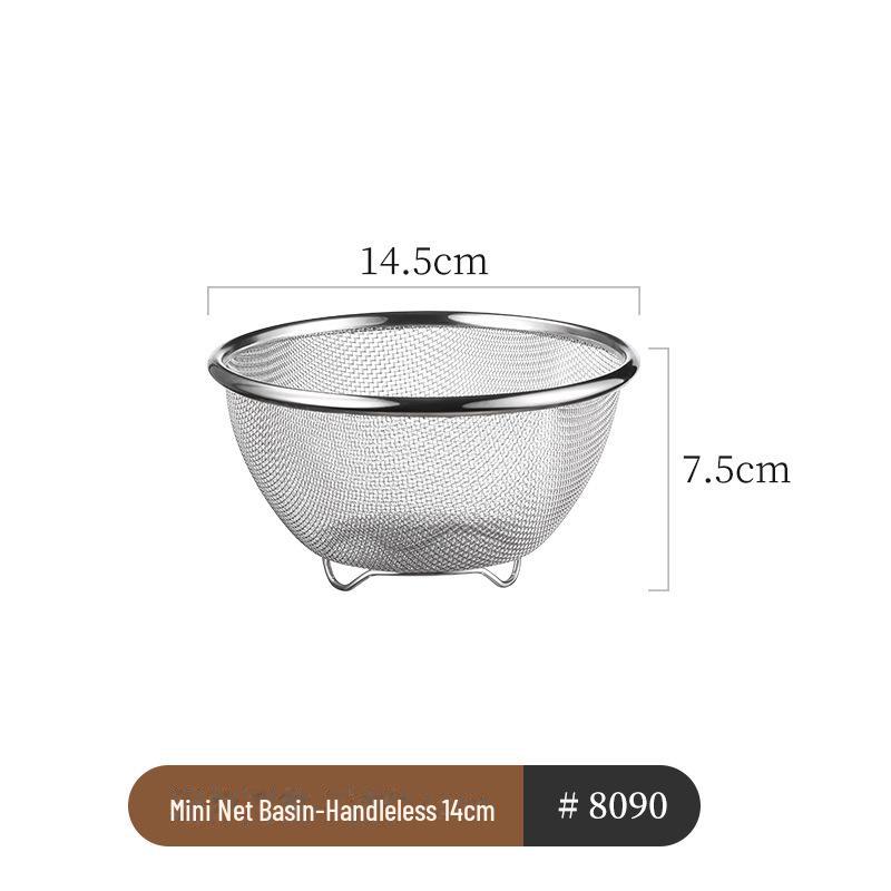 Stainless Steel Kitchen Sink Rack and Fruit Basket