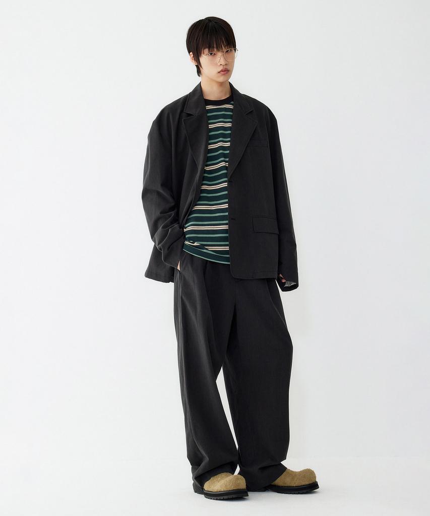 STUDIO TOMBOY [Men] Maxi Setup Pants_Black 9155331184