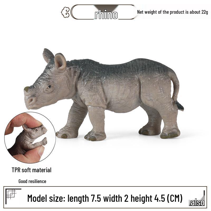 Kids' Marine Animal Model Stress Relief Toy Set: Pufferfish, Octopus, Crab, Shark, Dunkleosteus