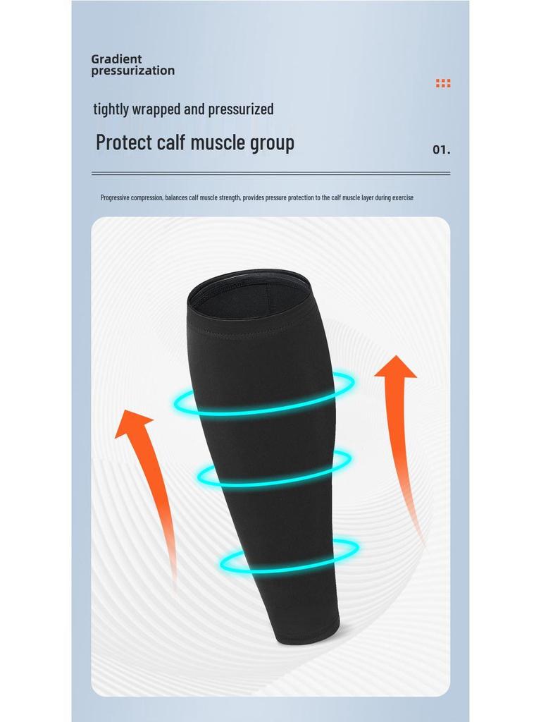 Cross-border Breathable Shin Guard & Compression Leg Sleeves for Cycling, Basketball, Running, & Football
