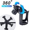 Rotatable Bike Water Bottle Cage Multifunction Bicycle Cycling Beverage Holder Adjustable Grip Baby Stroller Handlebar Mount