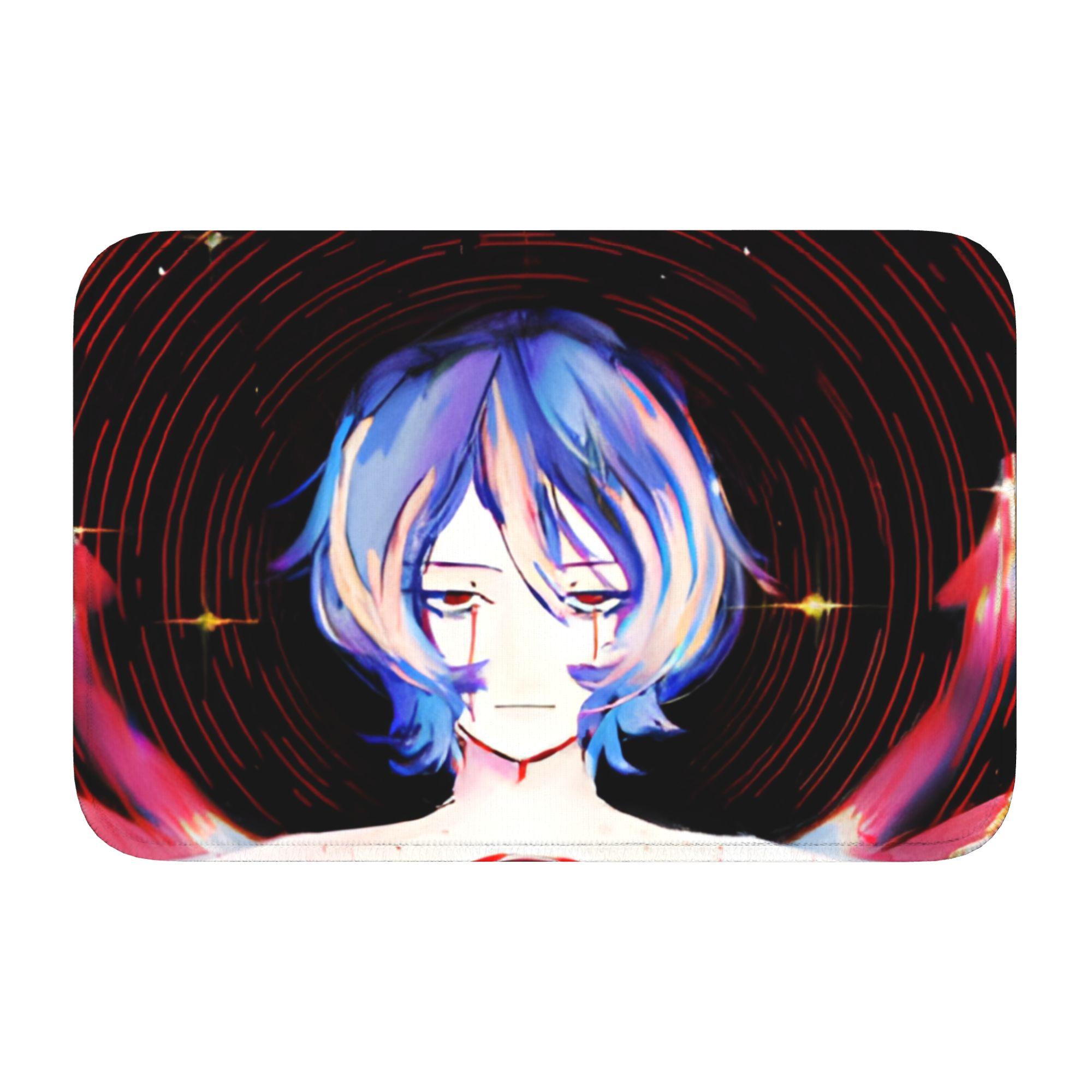 

Custom Manga Evangeliones Doormat Anti-Slip Entrance Welcome Kitchen Bath Floor Door Mat Toilet Living Room Carpet Rug 60cm x 90cm