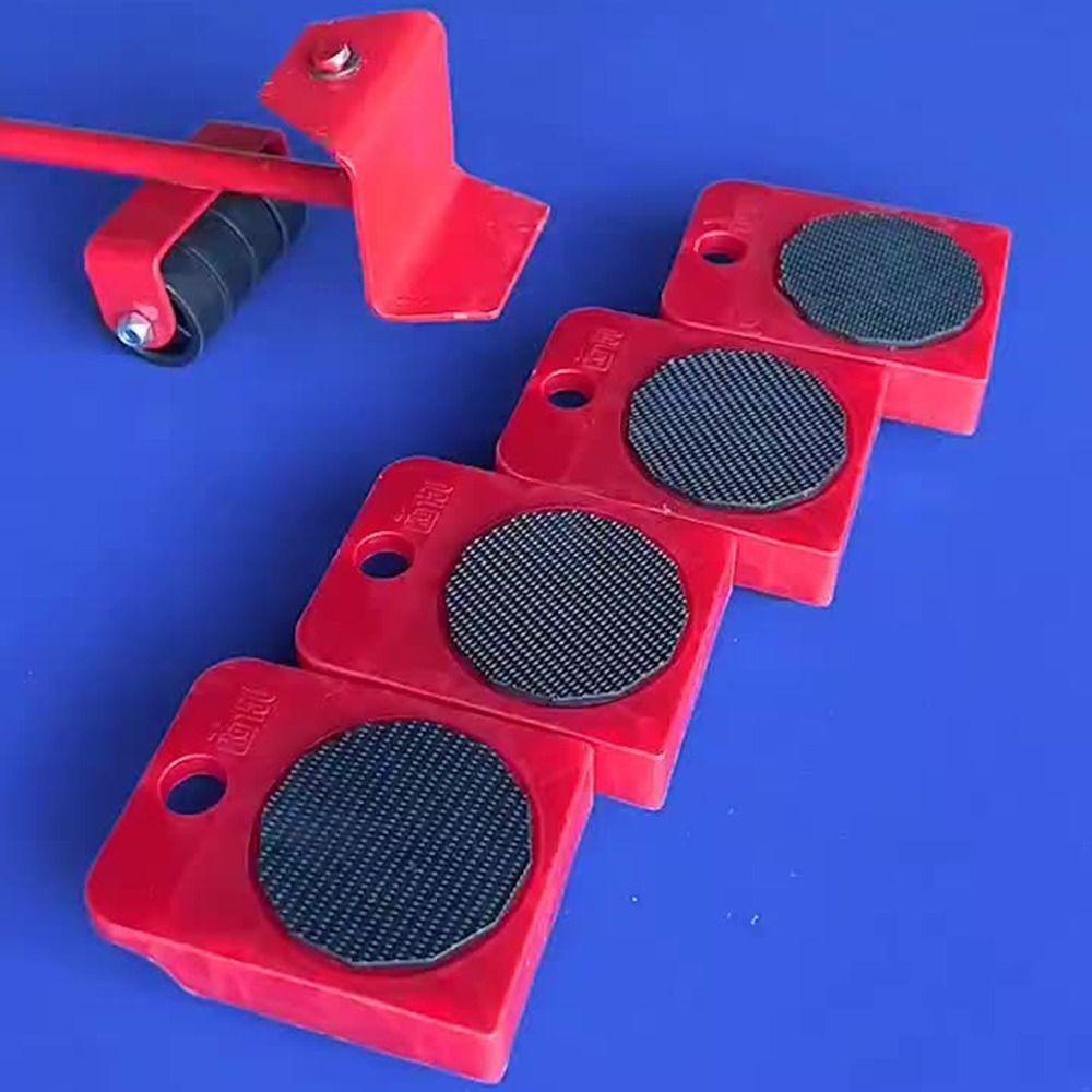 5Pcs 360 Degree Rotatable Appliance Moving Wheel Slider Easy Furniture Lifter Refrigerator Moving