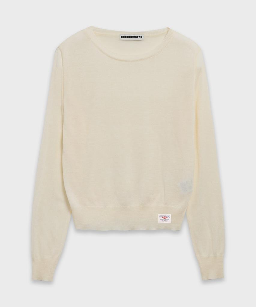 CHICKS Single Basic Round Knit (6 Colors)