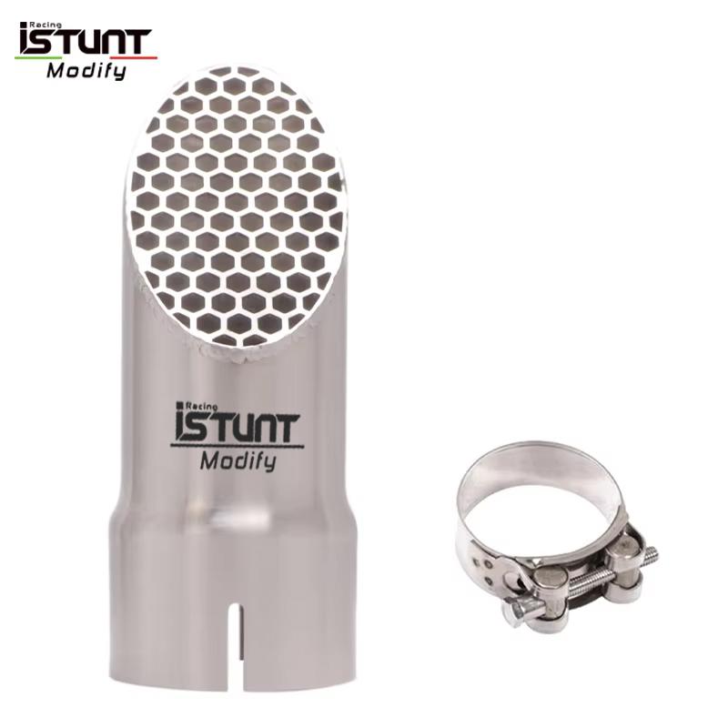 

60.5MM Muffler SLip On For BMW S1000 R S1000 RR M1000 R M1000 RR 2019 - 2025 Motorcycle Exhaust Muffler Middle Connection Tube With Laser