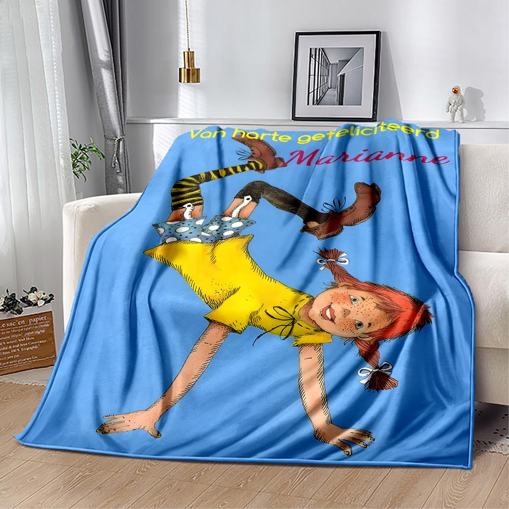Happy Birthday Marianne! Blanket Comfortable Suitable for Sofa Couch Seaside All-Season Use Modern Style Ideal Gift for Friends Family Couples Picnic