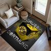 Bvb Borussia Dortmund Football Club Area Rug Design For Balcony Dining Room Playrooms Kitchen Antislip Carpet Decorate Offices