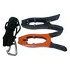 Kayak Clip Kayak Fishing Accessory with 16.5ft Rope Stainless Steel Anti-Rust Boat Clasp Secure Grip Water-resistant Kayak Buckle