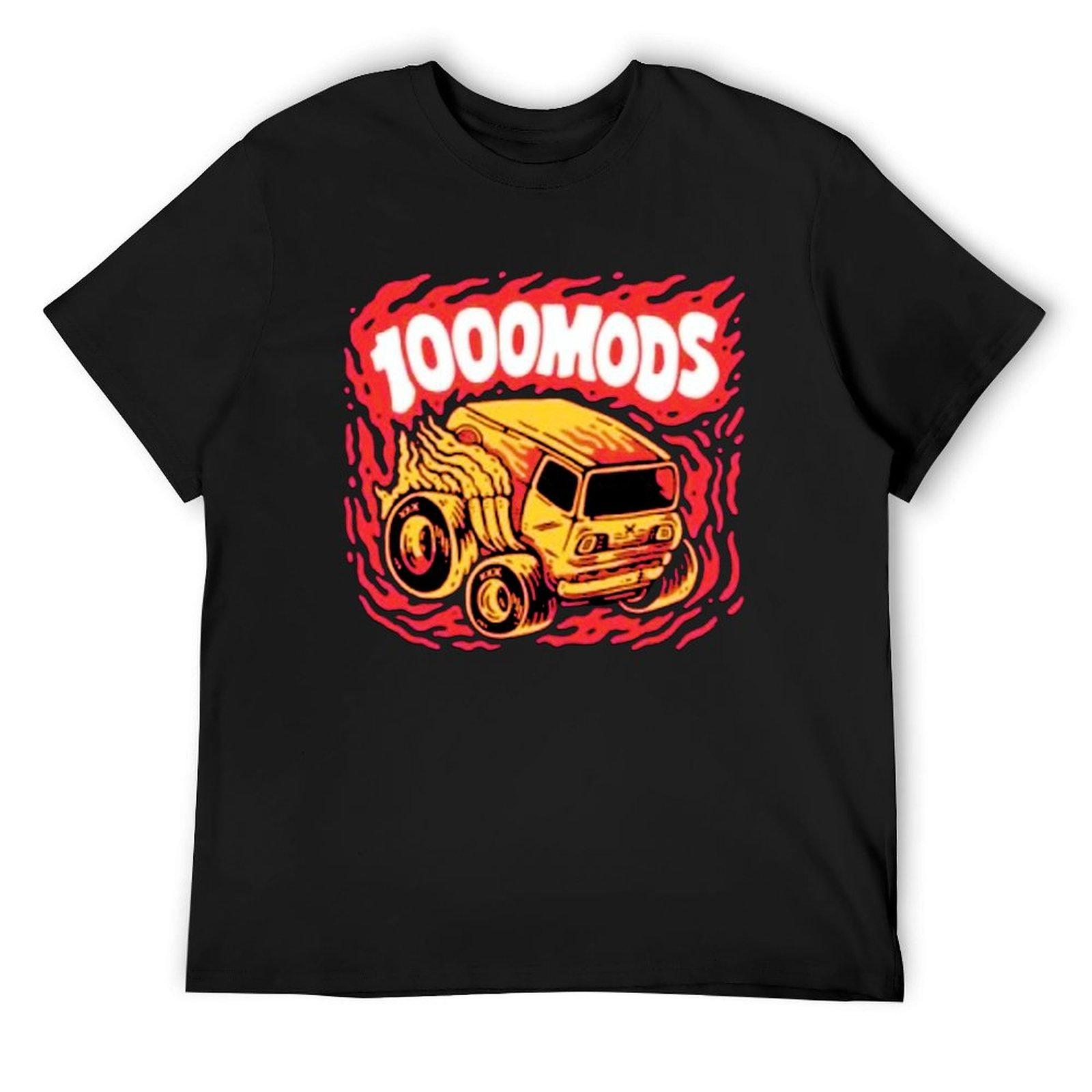 1000mods Tour Australia T-Shirt essential t shirt summer clothes heavyweights mens plain t shirts 4XL